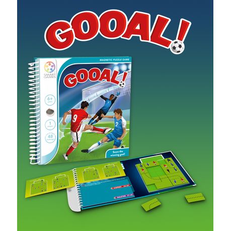 Jogo Futebol Gooal Magnético Raciocínio Lógico Smartgam - Pool - Outros  Jogos - Magazine Luiza