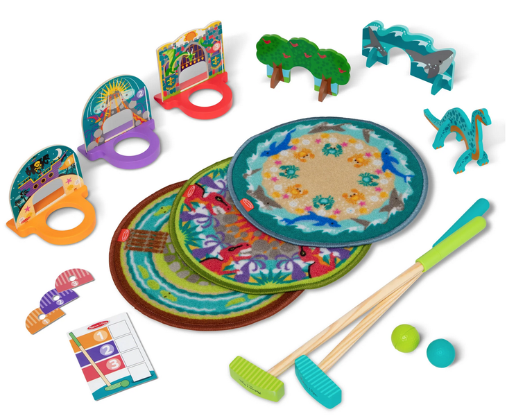 Melissa &amp; Doug Fun At The Fair! - Mini Golf Play Set