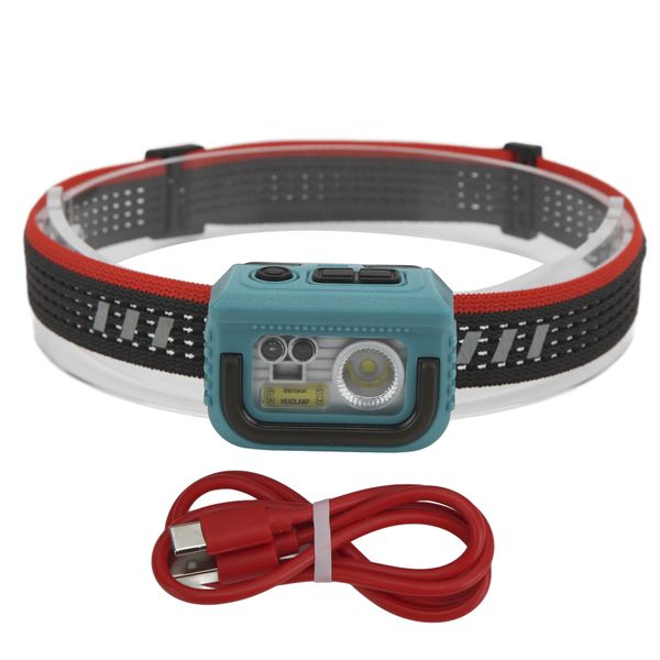 IPX6 Waterproof XPG LED Headlamp Motion Sensor Rechargeable