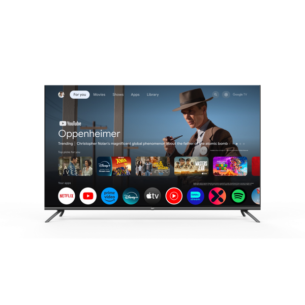 QVWi 55" 4K Smart Google TV Cast-H55