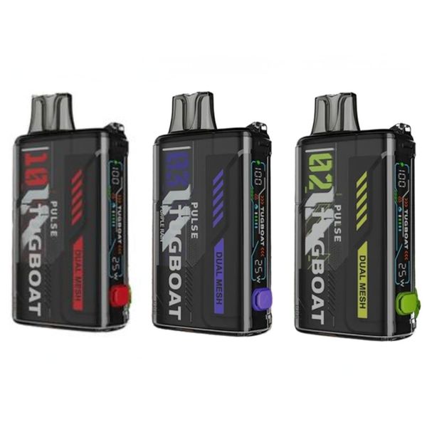 Tugboat Pulse 20k Dual Mesh Disposable Vapes - MMF Mix (Pack of 3)