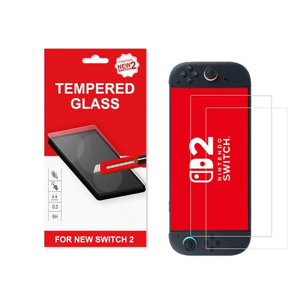 2Pcs Tempered Glass Screen Protector Compatible image