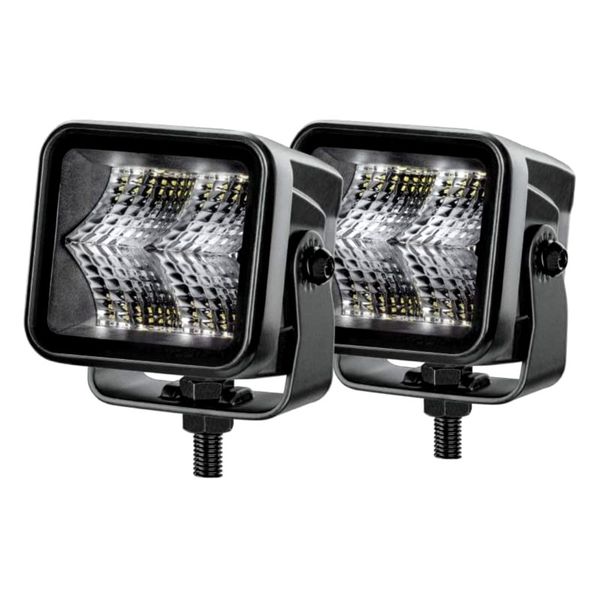 Hella LED Cube Kit - 2.7" Mini Flood Light Kit - Sold as a Pair