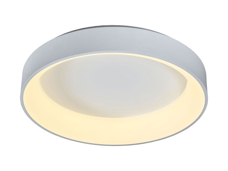 Lunar Round 600mm White LED Ceiling Light