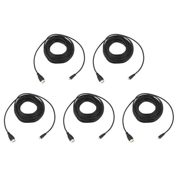 5pcs 10M HDMI Male to Micro-HDMI Male HD Video Conversion Line
