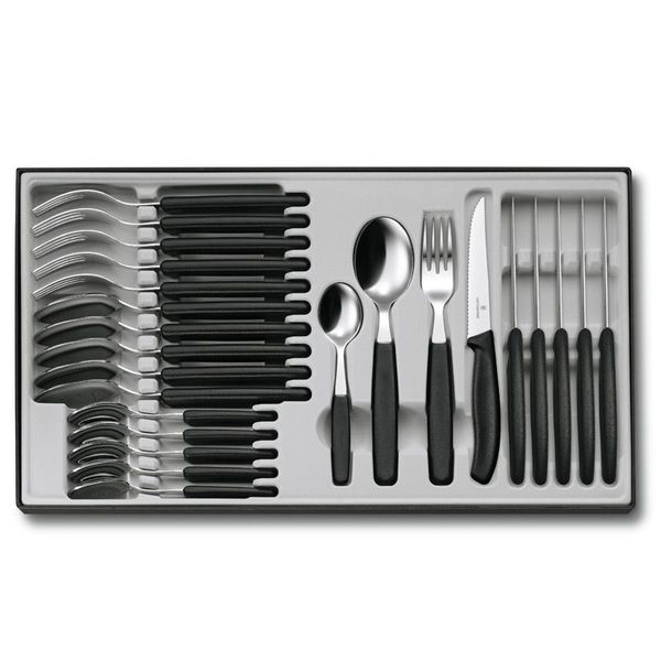 Victorinox Swiss Classic 24 Piece Table Set w/Steak Knives - Giftbox