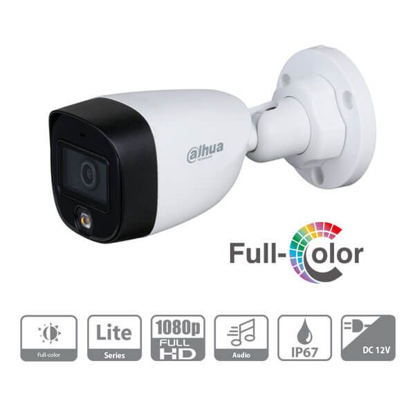 Dahua Bullet Camera 2MP Full Color 2.8mm Lens DHHACB1A29PLED Buy