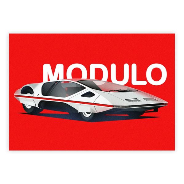 Ferrari Modulo Classic Art - A1 Poster