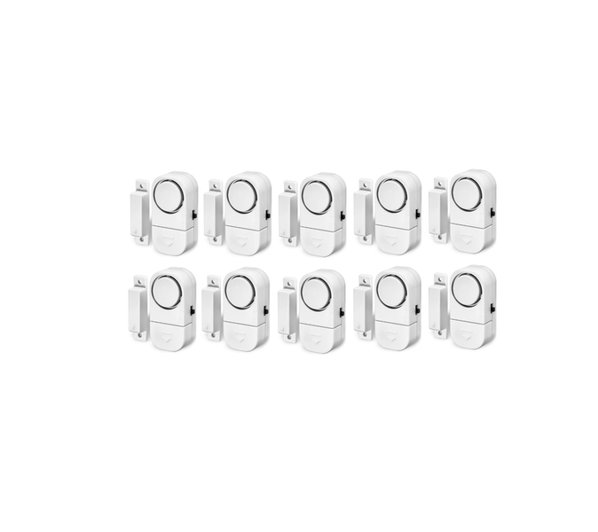 Security Alarm for Anti-Theft Doors and Windows, 10-Piece Set