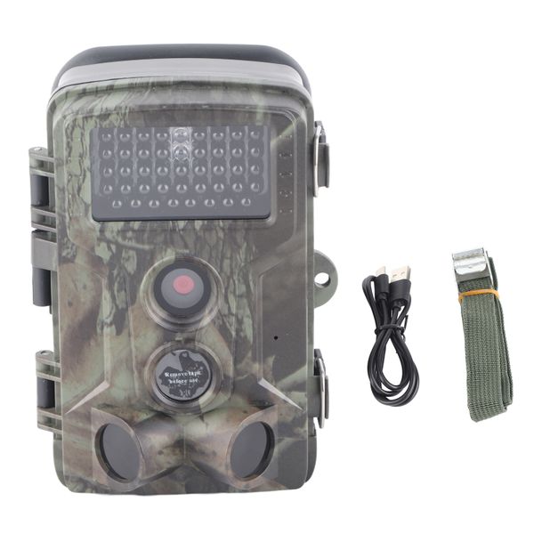 24MP 1080P Waterproof Trail Cam: IR Night Vision, 120 Wide (Hunting)