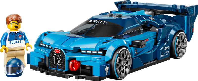 LEGO Speed Champions Bugatti Vision GT 284 Pieces - Ages 9+