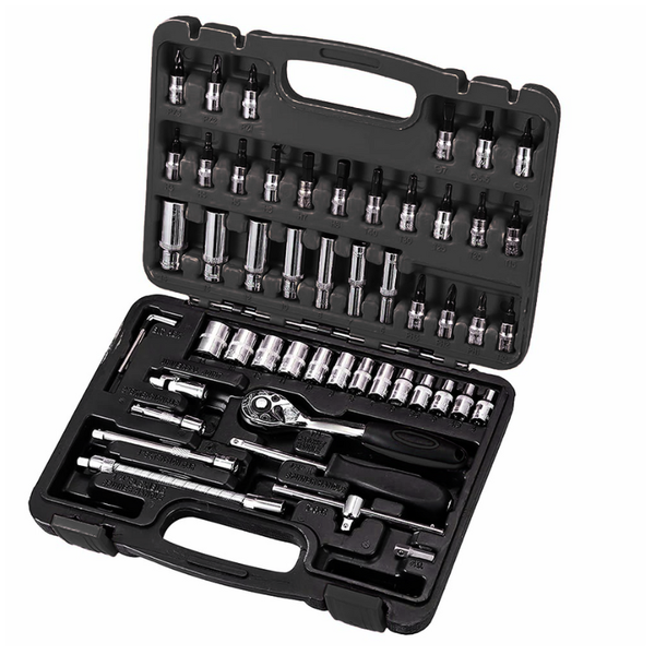56 Piece DIY Home &amp; Auto Repair,Socket and Spanner /mechanic Hand Tool Set