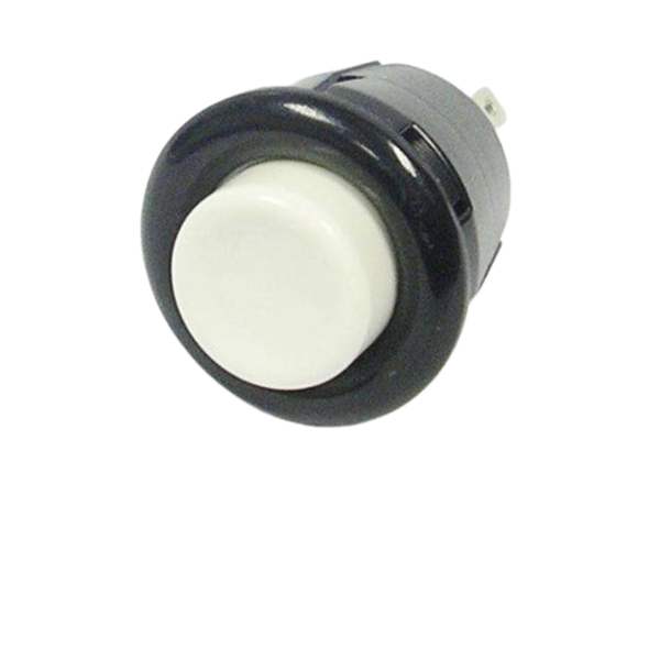 DS412WH Momentary Push Button Switch SPST 3A 125VAC Ø20mm White