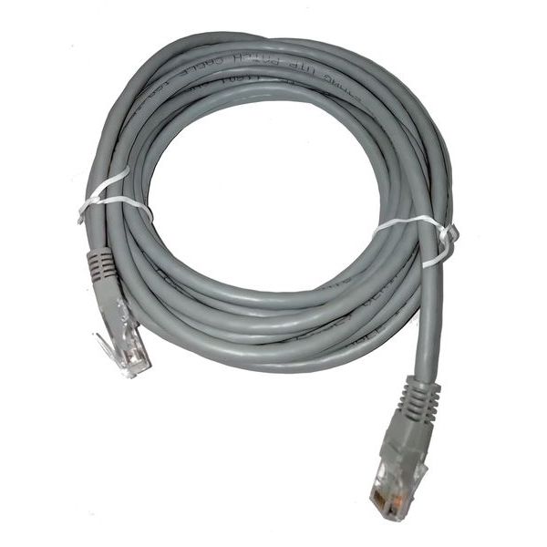 Lambda Patch Lead C5e UTP Grey 1m