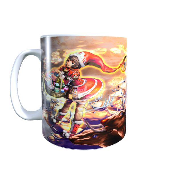 Express Delivery - Anime Waifu Christmas Coffee Mug
