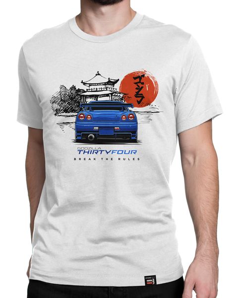 StoneDeff - Godzilla GTR34 T-Shirt