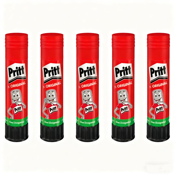 Henkel Pritt 11g Solid Glue Stick for Paper, Card, Photo &amp; Tag--5-pack