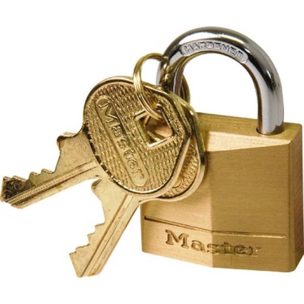 Bulk Pack x 2 Master Lock - Padlock 50mm Key Alike 60-0055 Cm