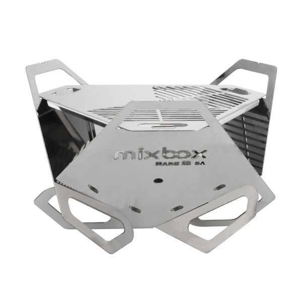 Spare Tire Mount Portable BBQ Fire Pit Camping Braai Grill