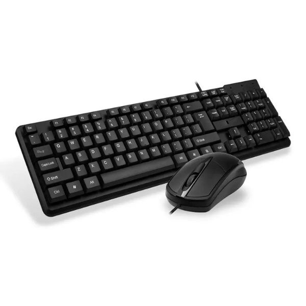 104 Keys Basic Interface USB Keyboard and Mouse Combo