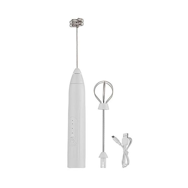 Milk Elecrtic Frother Handheld Mini Portable With 3 Adjustable Speed