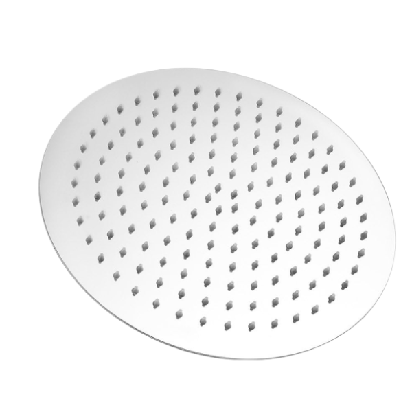 6'' Rain Shower Head, Ultra-Thin Design-Pressure Boosting- 15cm