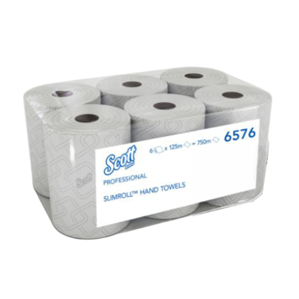 Scott Slimroll Hand Towel Two Ply 6 Rolls Kc6576