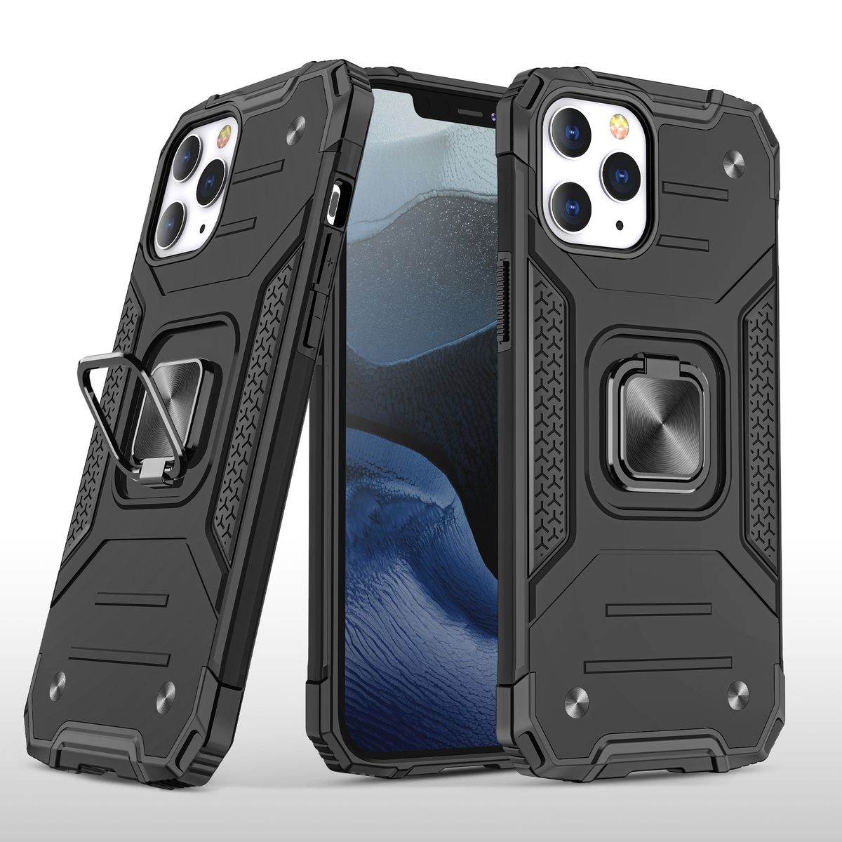 Iphone 13 Pro Shockproof Kemeng Armor Kickstand Cover 