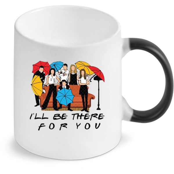 I'll Be There For You Shade Friends Magic Colour Changing Gift Coffee Mug