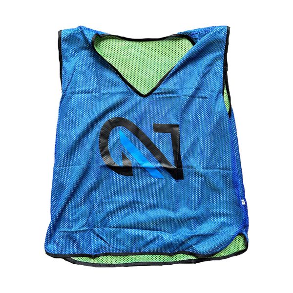 2NT Sports Training Reversible Bib - 10 Bib Set Blue/Green
