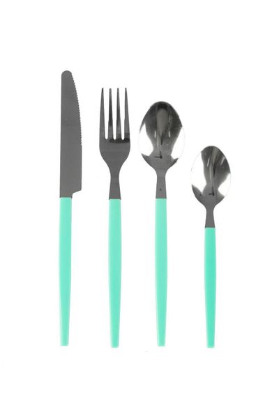 Modern Greensilver 16 Pc Cutlery Set