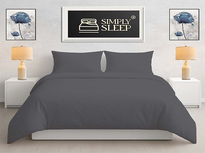 Everyday Collection Duvet Cover Set - Plain - 90GSM - (6set)