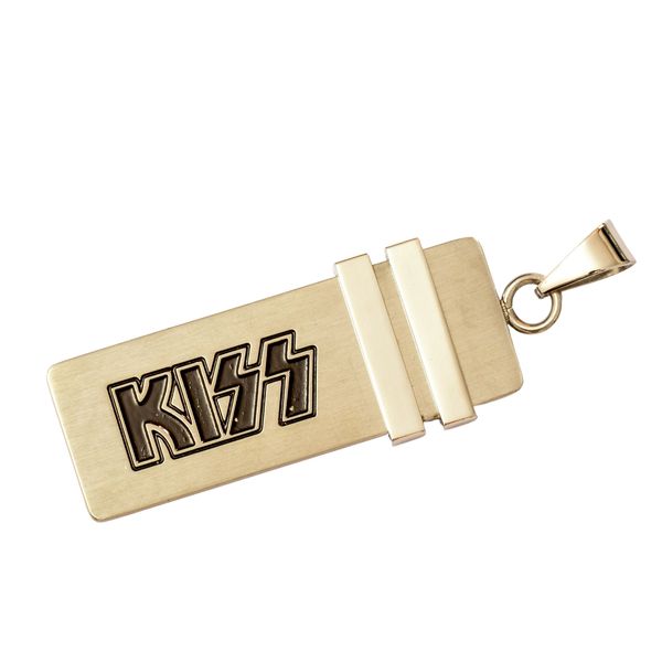 Kiss Stainless Steel Pendant