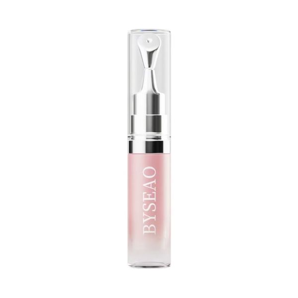 BYSEAO Lip Essence with Metal Massage Head - Pink Gradient