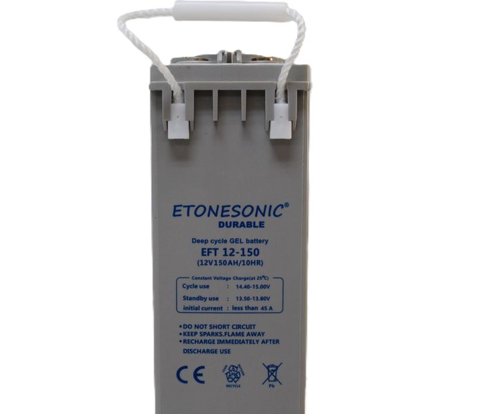 12V 150AH Etonesonic Gel Battery