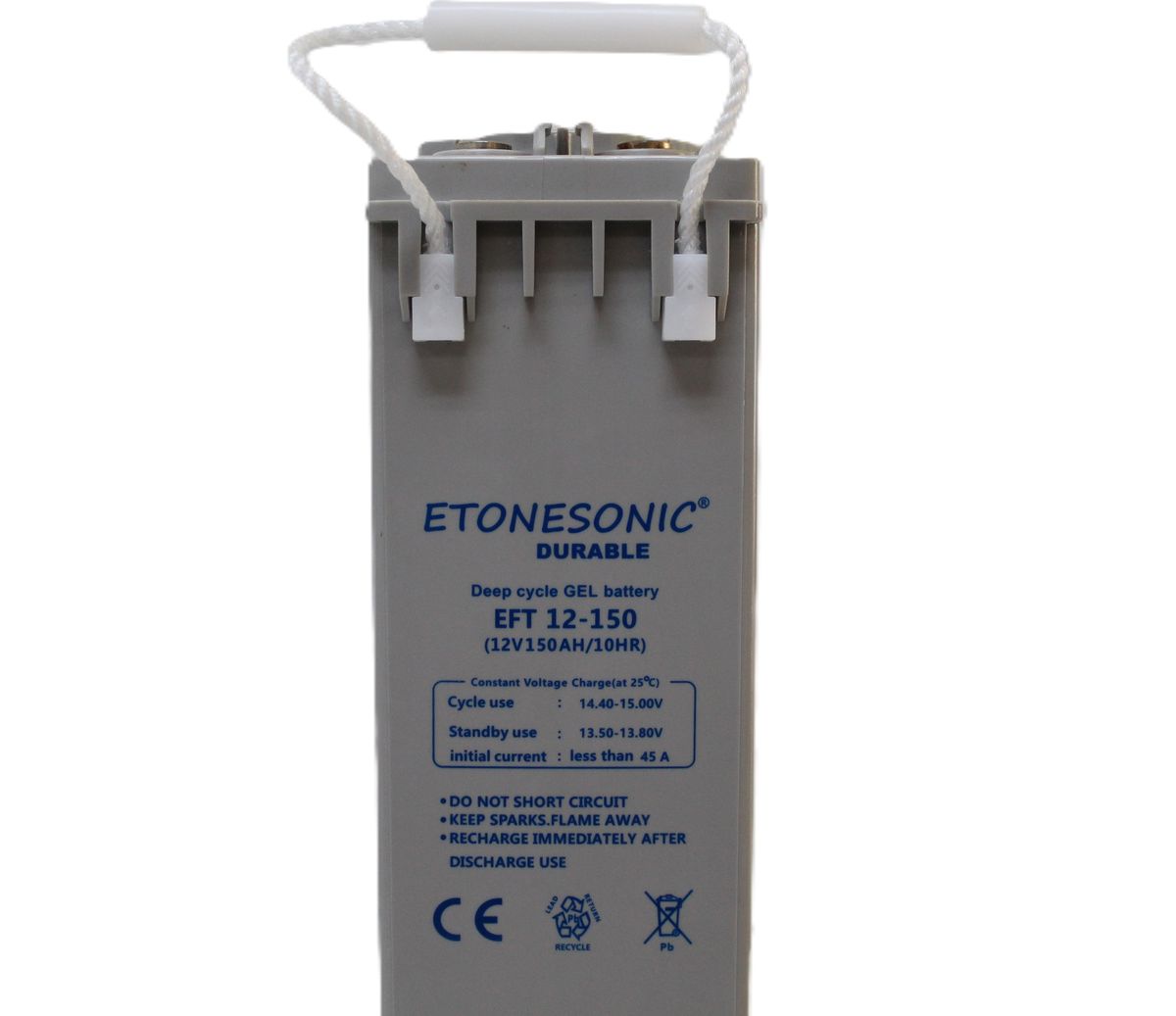 12V 150AH Etonesonic Gel Battery