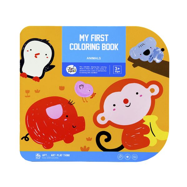 Jarmelo My First Colouring Book: Animals