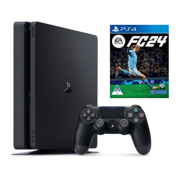 Playstation 4 500GB Slim Console (PS4) &amp; FC 24 PS4 Bundle