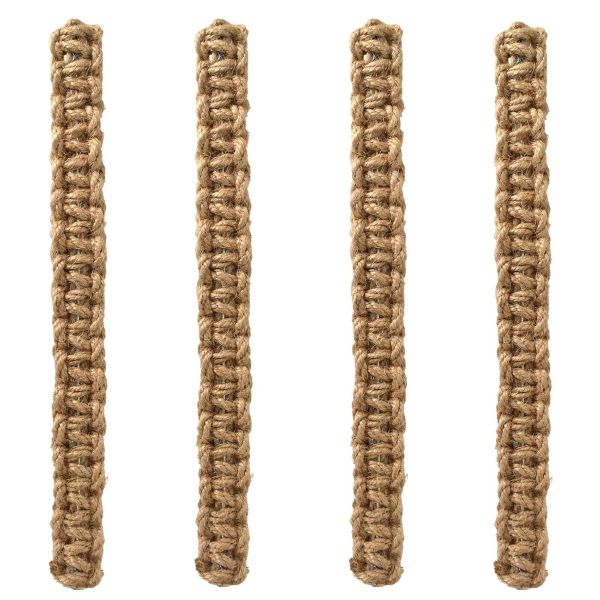 4 Pack Braided Curtain Tiebacks, Boho Curtain Holders, Curtain Ties