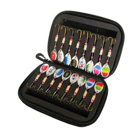 16/20pcs Set Fishing Spoons Lures Metal Baits Set forCasting