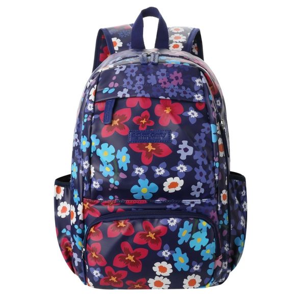 SoGood-Candy - Backpack - Dark Blue Ditsy Flowers