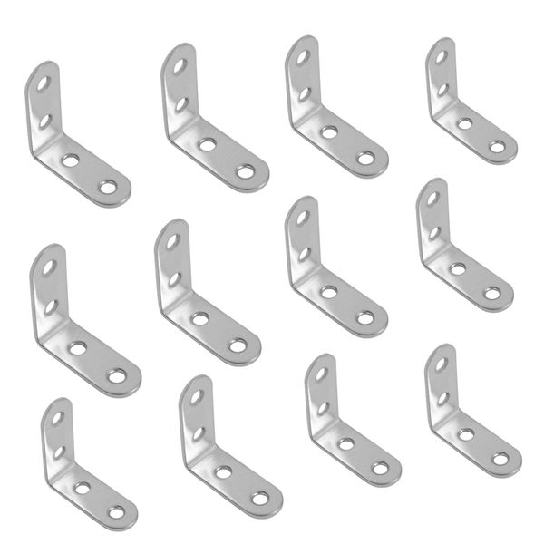 Tool DIY Stainless Steel Degree Angle Corner Brackets Shaped Set Of 12-40mm