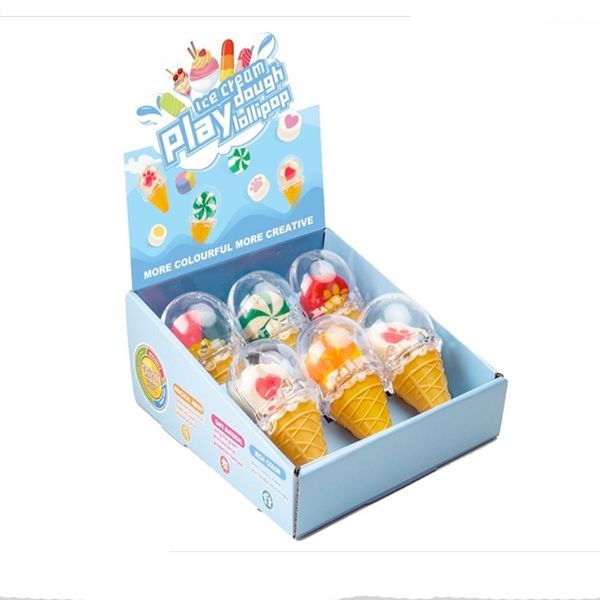 Clay Play Ice Cream Lolipop Box