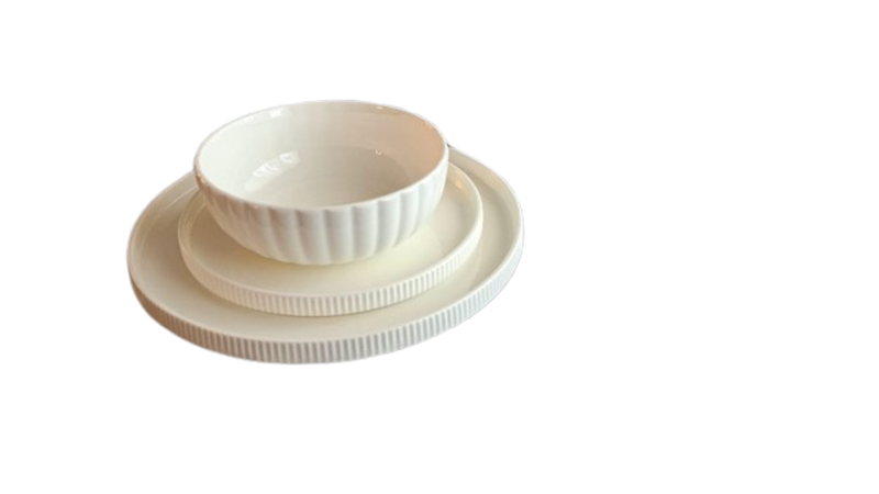 White Porcelain Dinnerware Set
