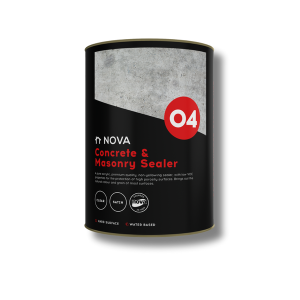 Nova 04 Concrete &amp; Masonry Sealer - 5lt