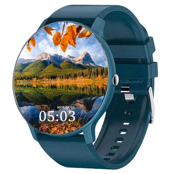 Men's Smart Watch Fitness Tracker 1.28" HD Round, Android &amp; iOS Compatible