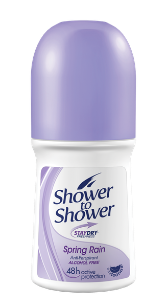 Shower to Shower Roll-on 50ml Spring Rain