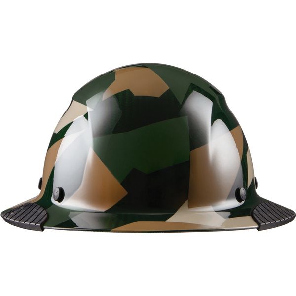 Carbon Fiber Jungle Camo Hardhat