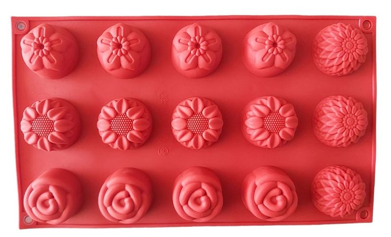 Flower Pattern Fudge/Chocolate Mould