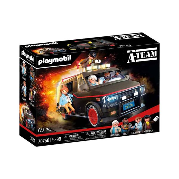 Playmobil-The A-Team Van Playmobil Collectible Playset -70750